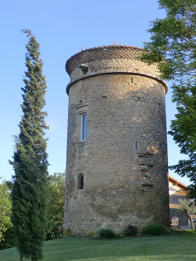 Roulotte La Souleillade Bed & Breakfast Saint-Sernin  Eksteriør bilde